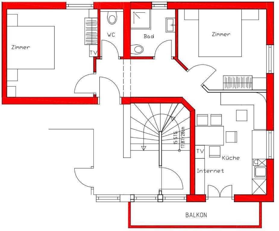 Ferienwohnung In Леоганг Экстерьер фото